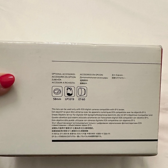 Canon EFS 55-250mm image stabilizer - Picture 3 of 4